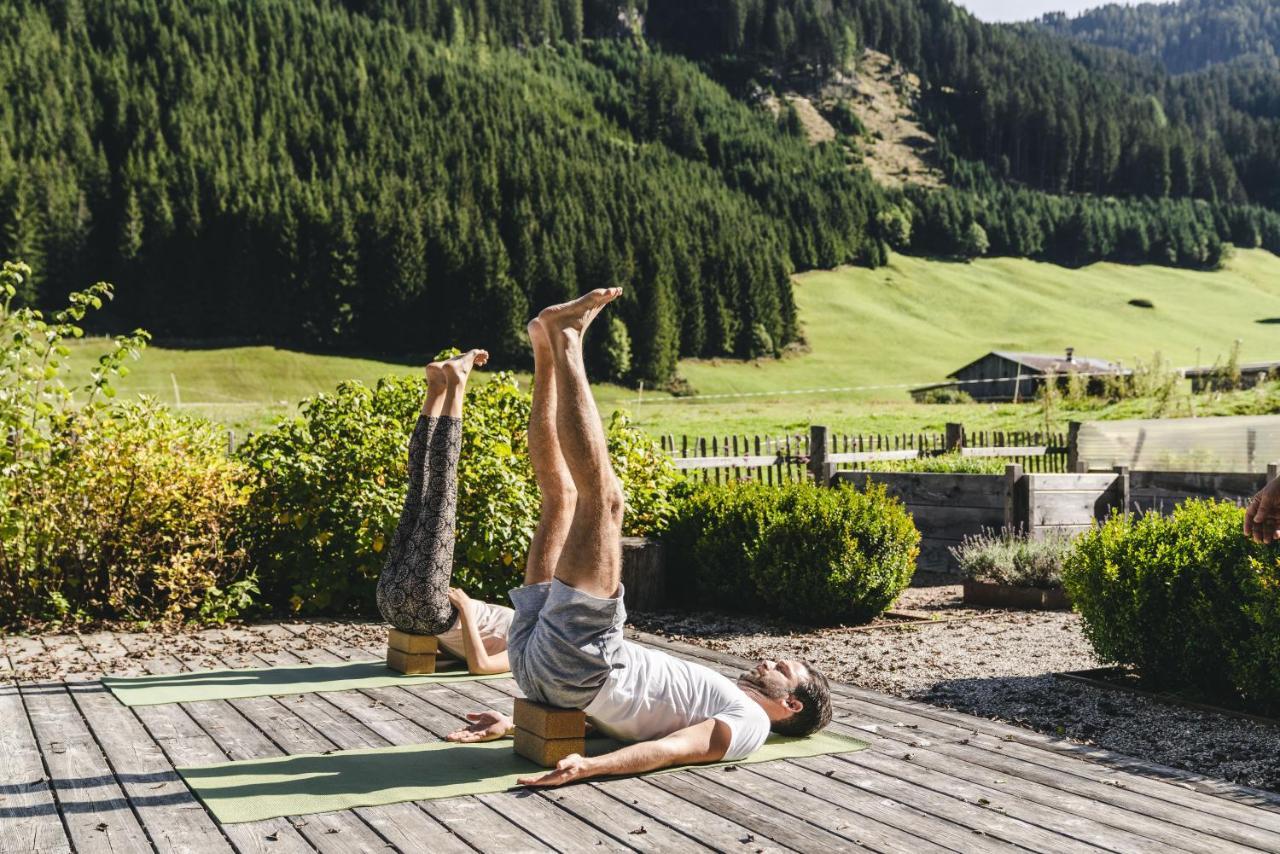 Traumhotel Alpina Superior --Yoga Und Ayurvedahotel (Adults Only) Gerlos Exterior foto