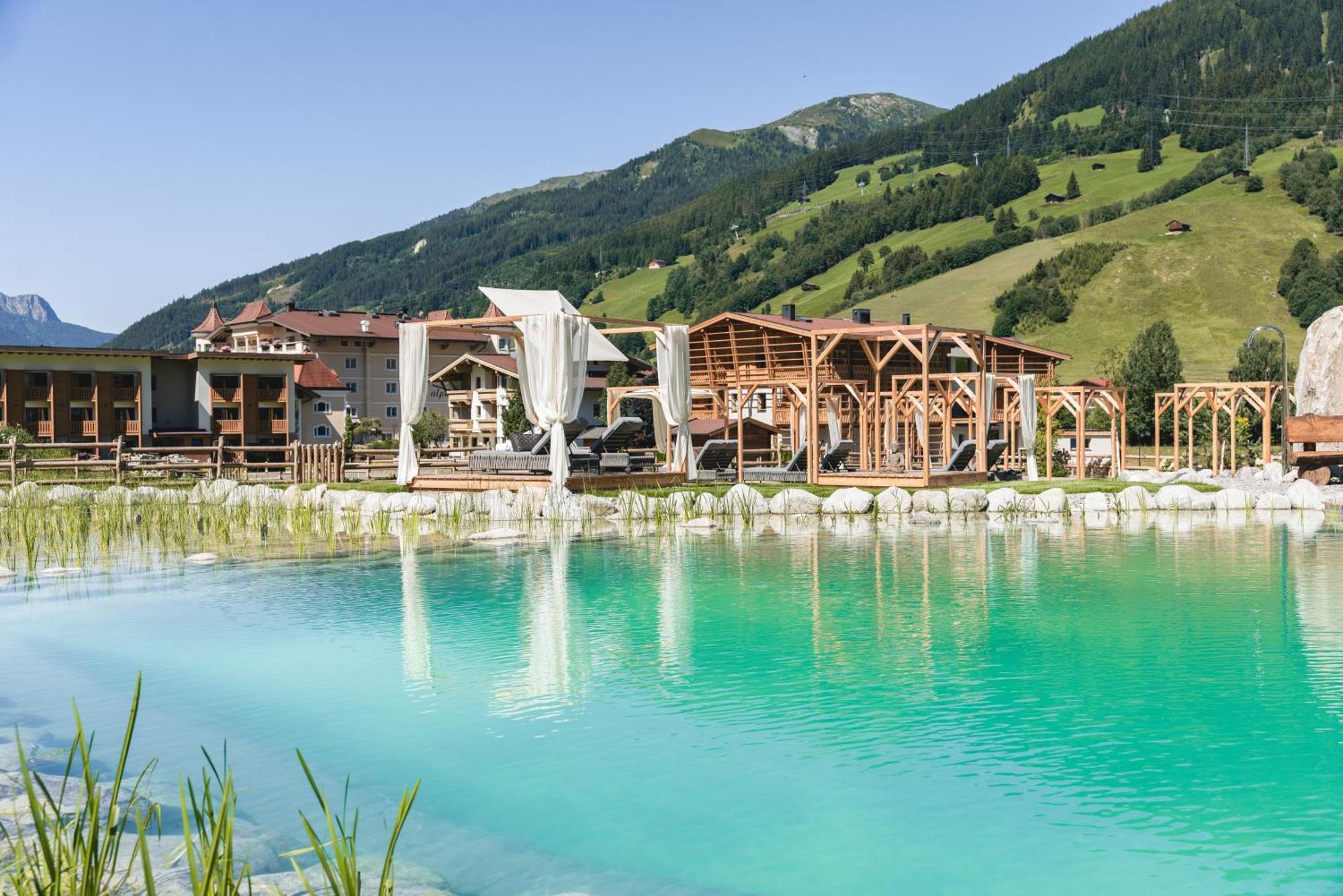 Traumhotel Alpina Superior --Yoga Und Ayurvedahotel (Adults Only) Gerlos Exterior foto